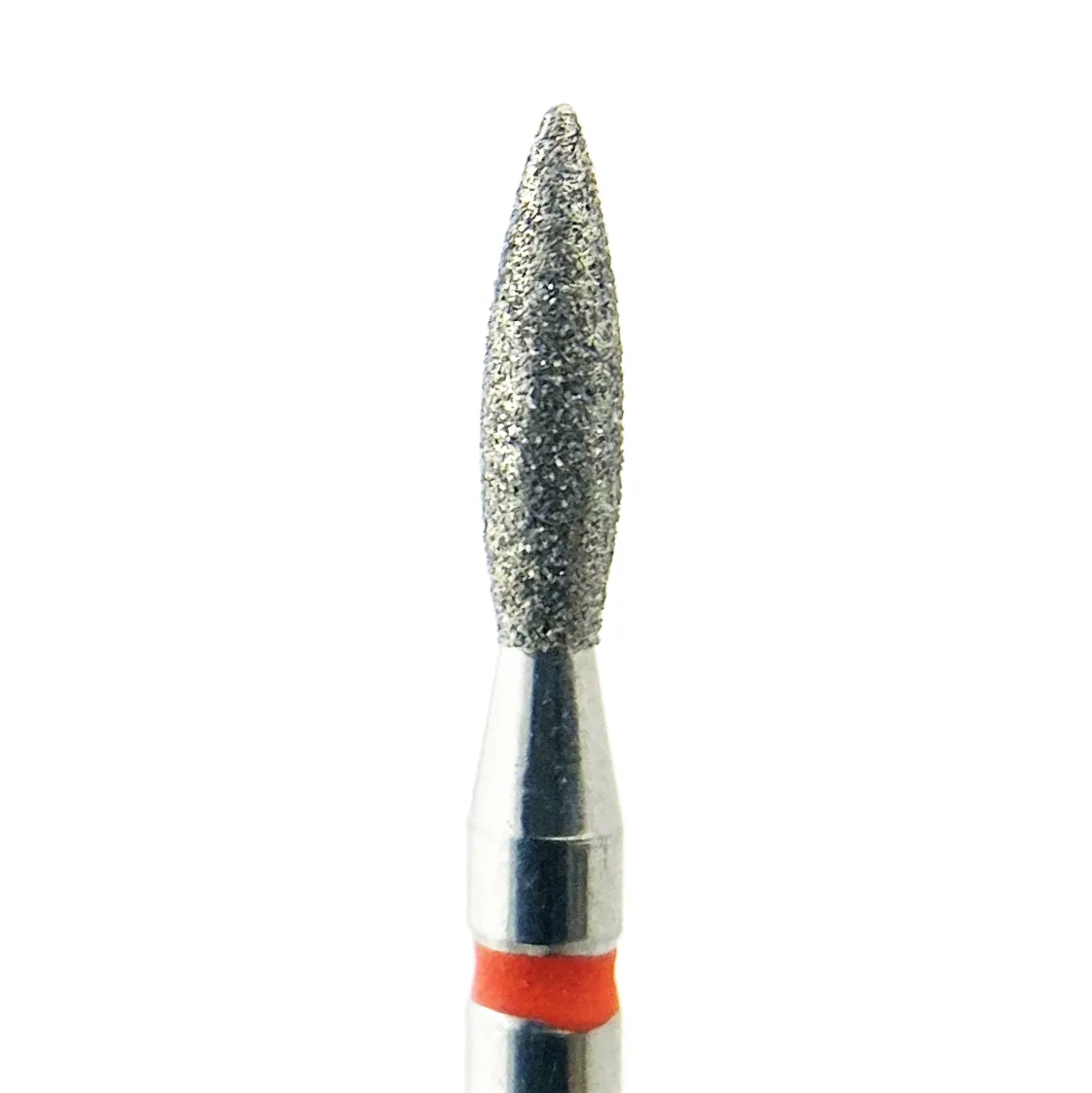 Kmiz Elmas Manikür Törpü Ucu 8mm Sivri Ateş Model Kırmızı 0.21 113768