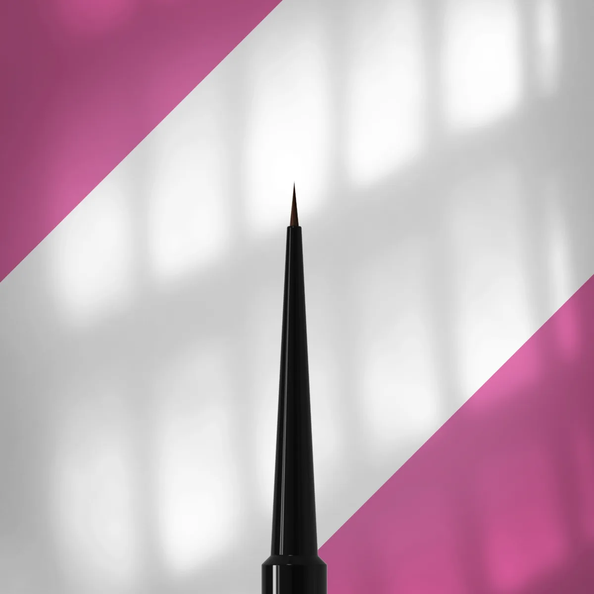 Staleks Kapaklı Sentetik İnce Uçlu Nail Art Liner Çizim Fırçası 5mm NBE-02