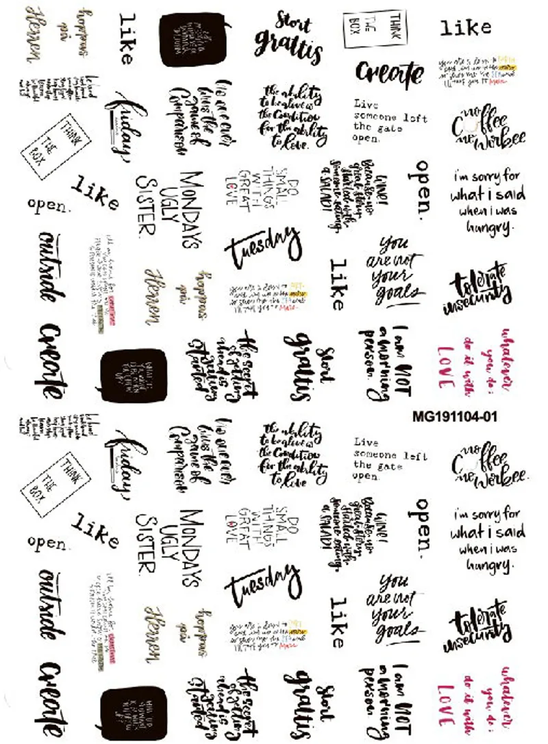 Tırnak Sticker