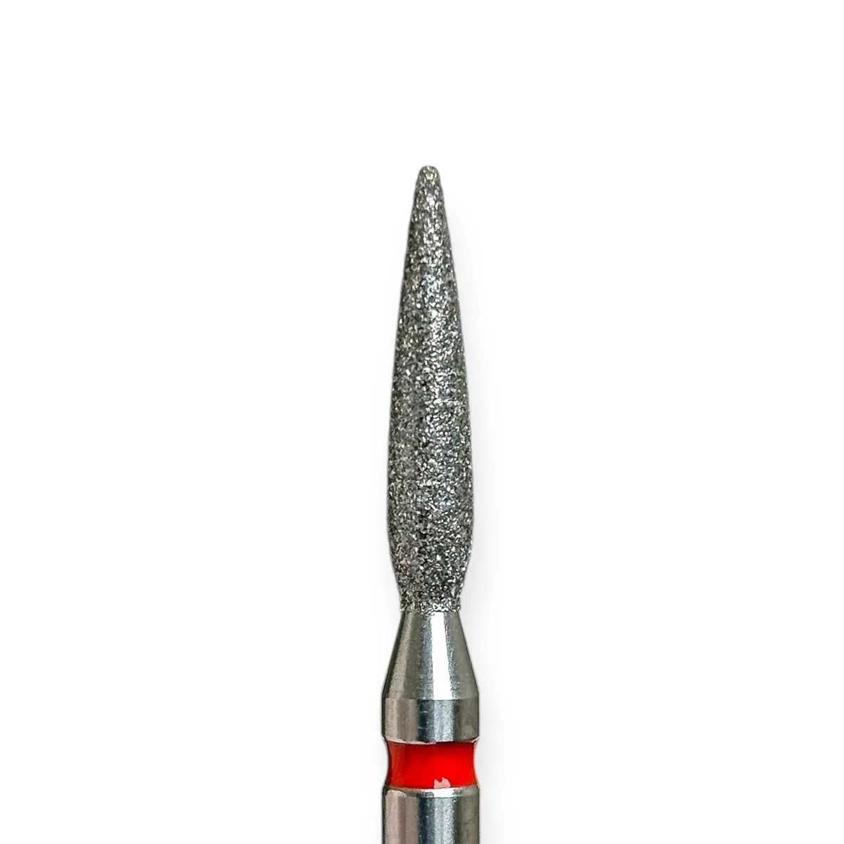 Kmiz Elmas Manikür Törpü Ucu 10mm Sivri Ateş Model Kırmızı 0.21 118863