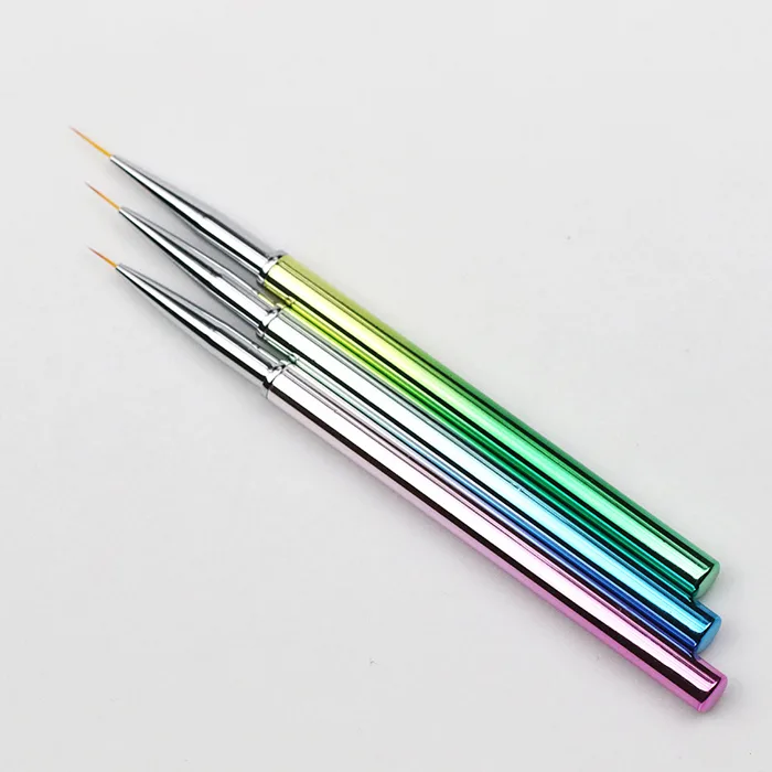 3lü Liner Nail Art Fırça görsel 5