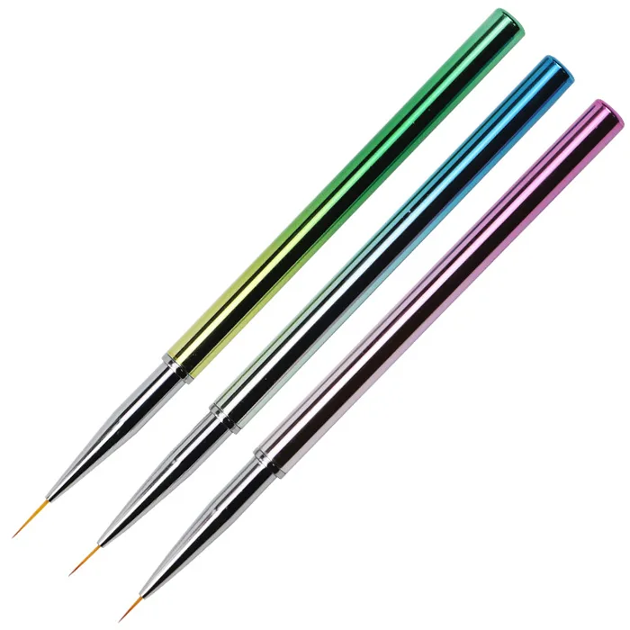 3lü Liner Nail Art Fırça görsel 6