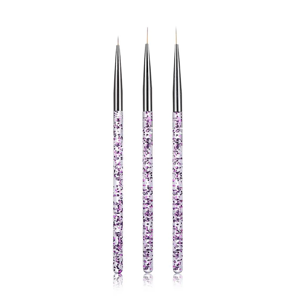 Nail Art Fırça Seti 3lü