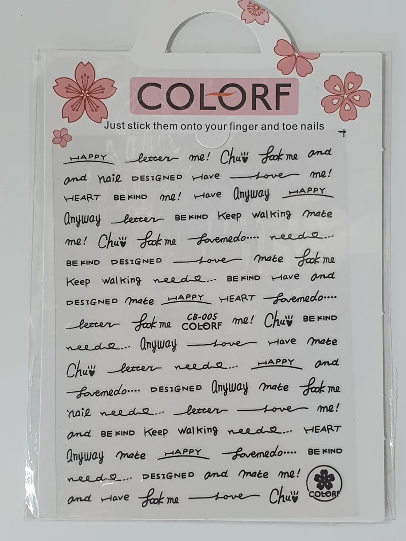 Tırnak Sticker görsel 2
