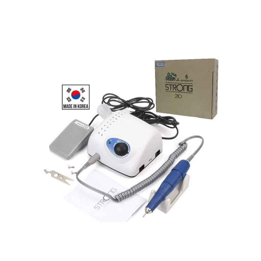 Strong 210 Mikro Motor Freze Törpü Makinesi Manikür Pedikür
