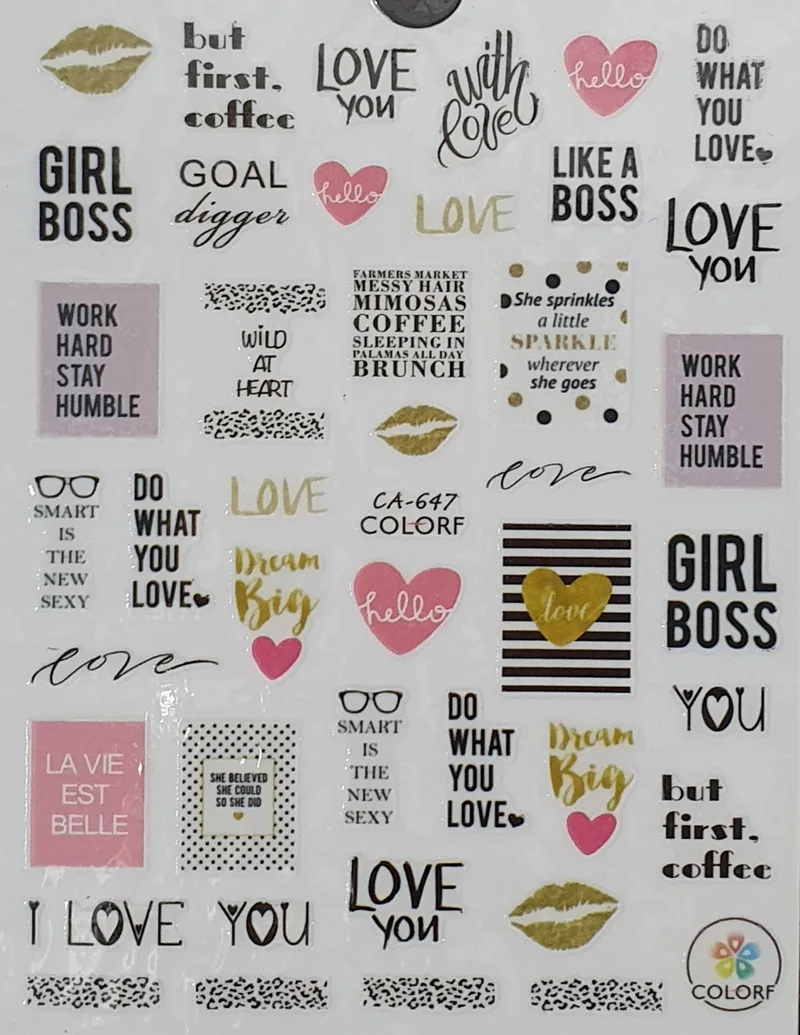 Tırnak Sticker görsel 4