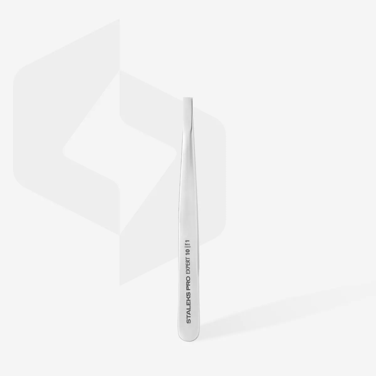 Staleks Expert Profesyonel Kaş Cımbızı Düz 4mm TE-10-1 görsel 3