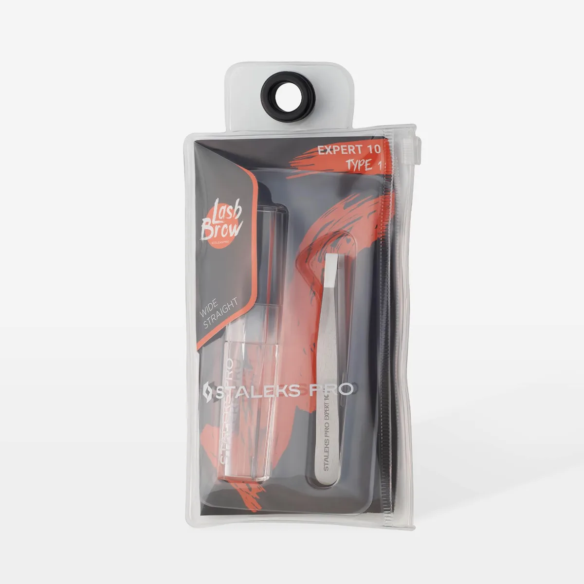 Staleks Expert Profesyonel Kaş Cımbızı Düz 4mm TE-10-1 görsel 4