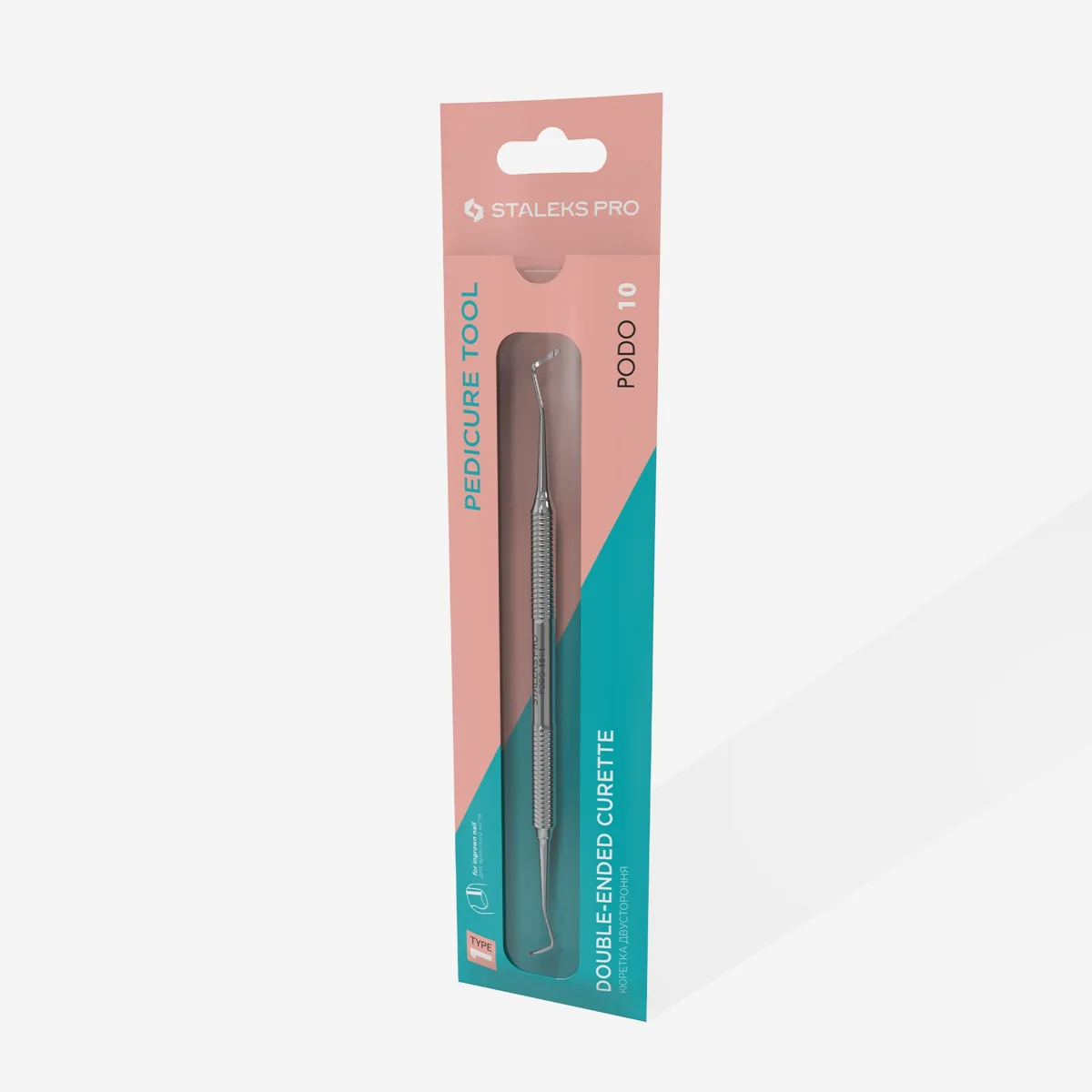 Staleks Expert Çift Uçlu Tırnak Pedikür Aleti PP-10-1 görsel 4