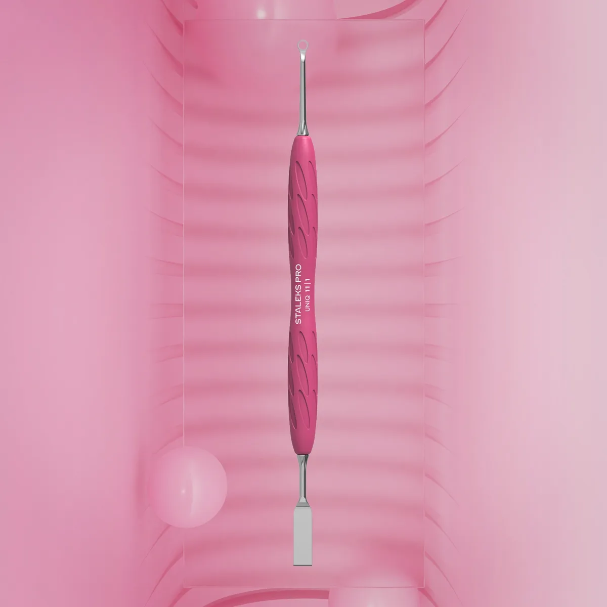 Staleks Uniq Gummy Profesyonel Kütikül İtici Et İtici Spatula PQ-11/1