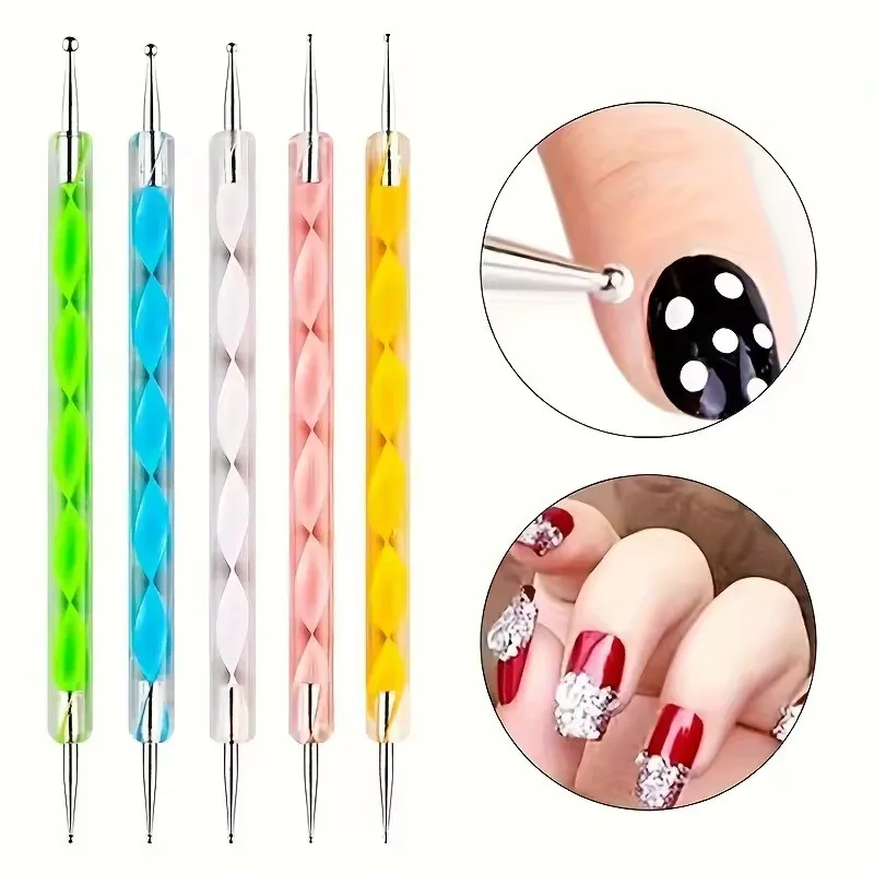 5li Nail Art Tırnak Süsleme Dotting Kalemi