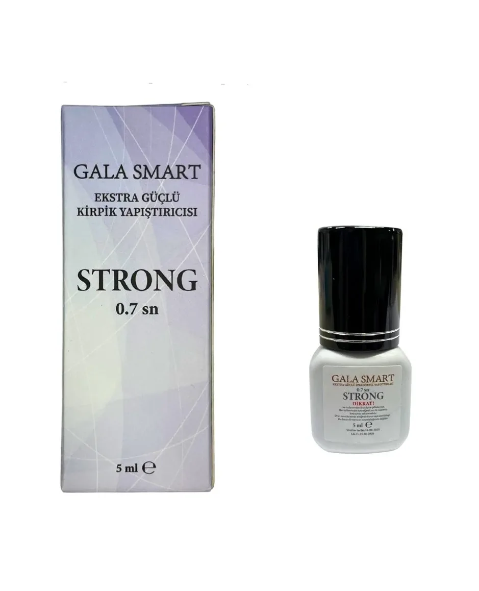 0.7 Saniye Güçlü İpek Kirpik Yapıştırıcısı Strong 0.7 5ml