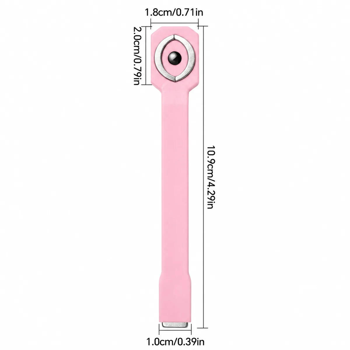 3’ü 1 Arada Dairesel Efektli Pembe Kedi Gözü Kalıcı Oje Mıknatısı Cat Eye Magnet WDCAT03 görsel 3