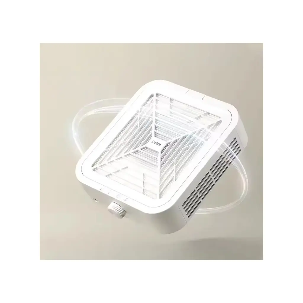 120W Tek Fanlı Güçlü Manikür Tırnak Toz Toplayıcı Yatay WL007