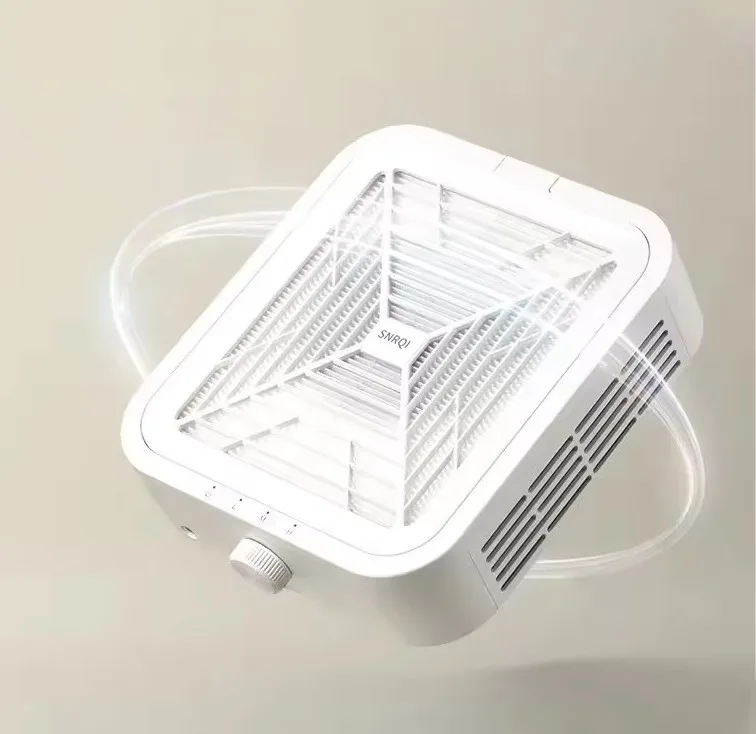 120W Tek Fanlı Güçlü Manikür Tırnak Toz Toplayıcı Yatay WL007
