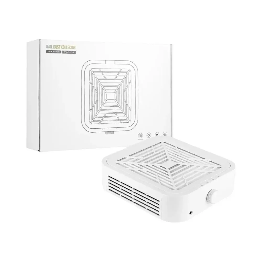 120W Tek Fanlı Güçlü Manikür Tırnak Toz Toplayıcı Yatay WL007 görsel 6