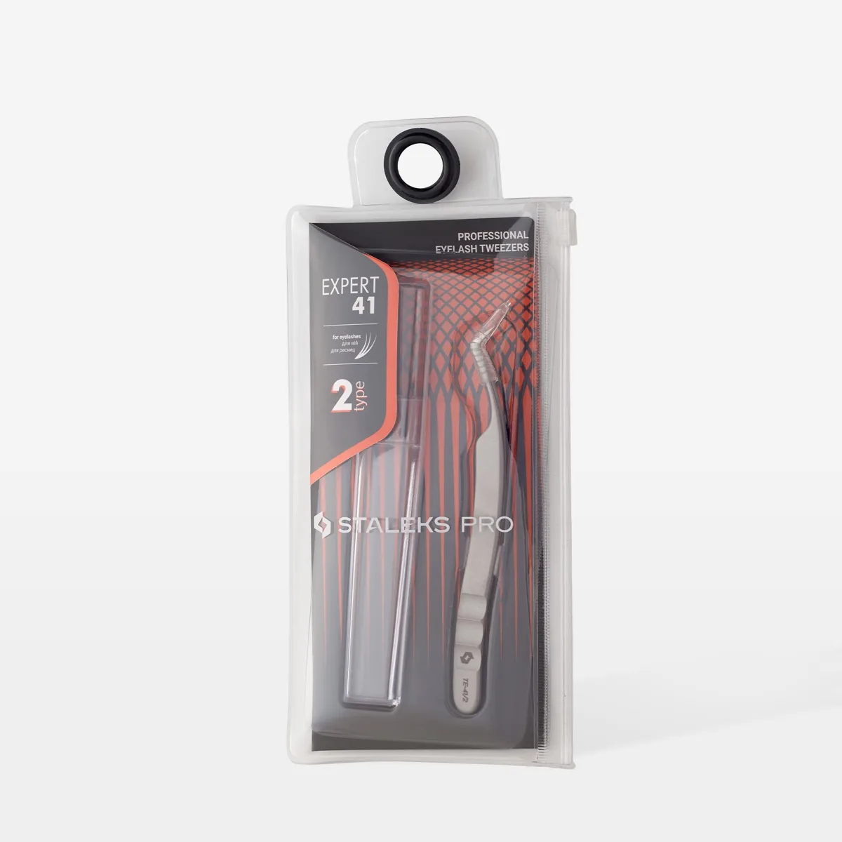 Staleks Expert Pro Volume Kirpik Cımbızı 10mm TE-41-2 görsel 4