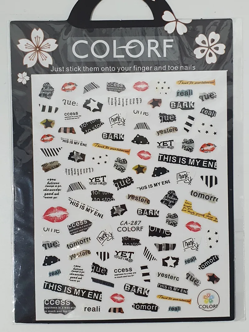 Tırnak Sticker görsel 4