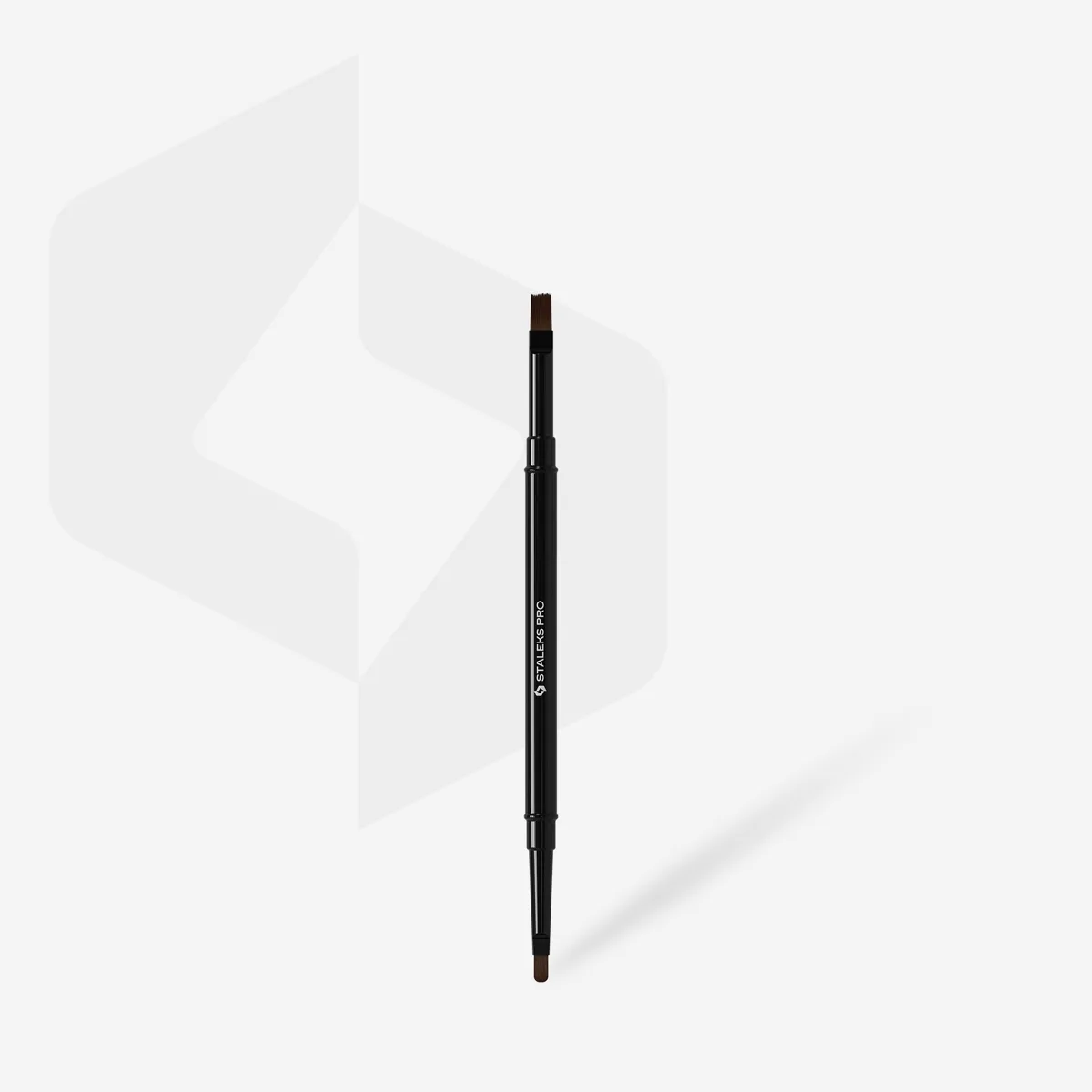 Staleks Çift Uçlu Sentetik Protez Tırnak Jel Fırçası 7-10mm NBE-04/08 görsel 2