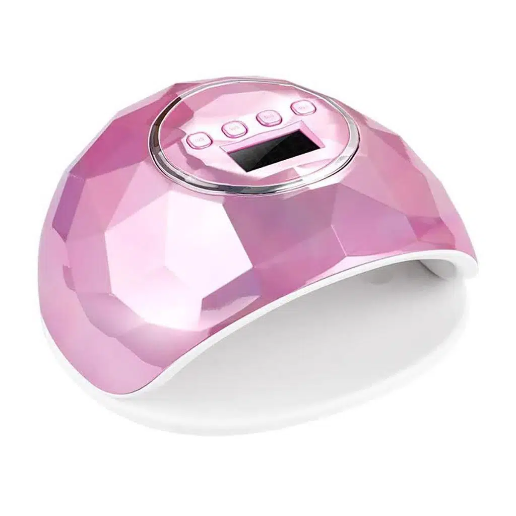 Manikür Tırnak Kurutucu UV Led Lamba Pembe Smart 86W