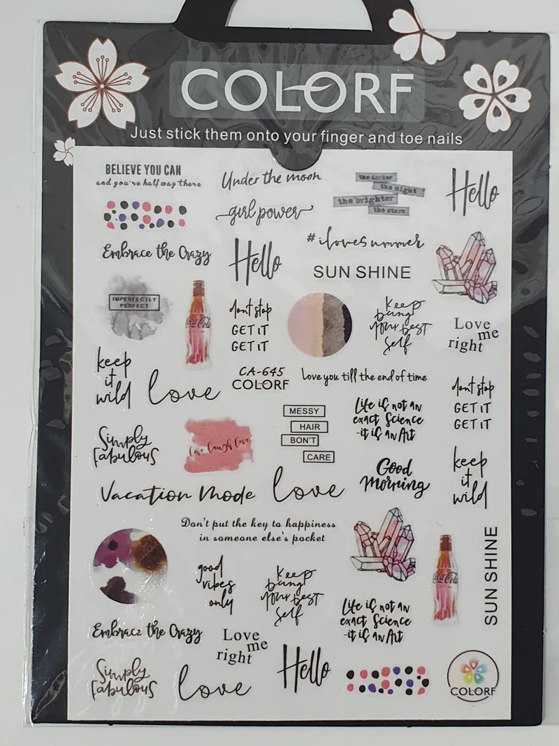 Tırnak Sticker görsel 4