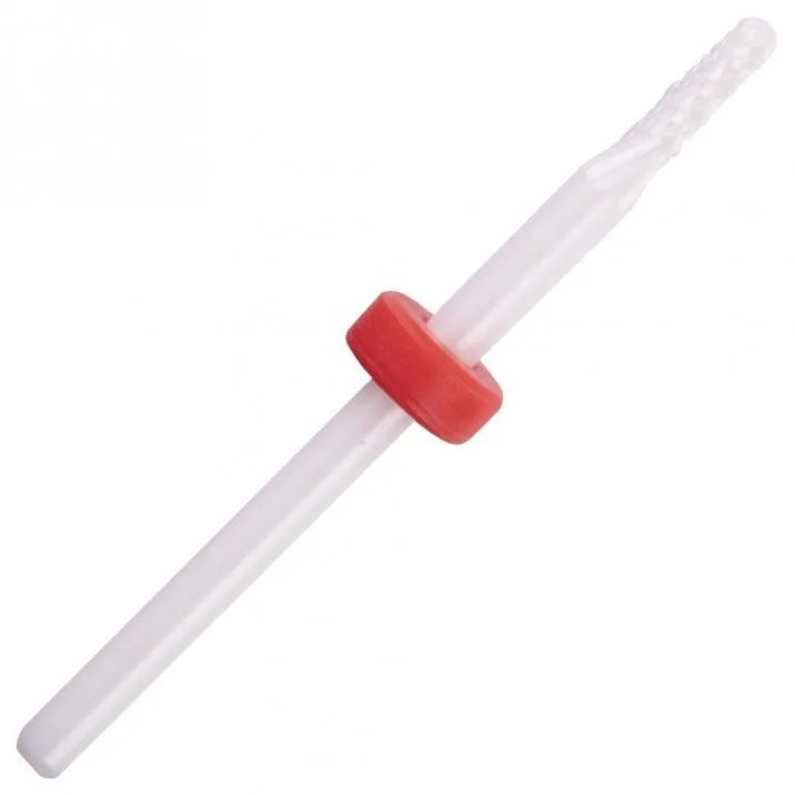Seramik Freze Uç Törpü Makinesi Ucu Round Red görsel 3