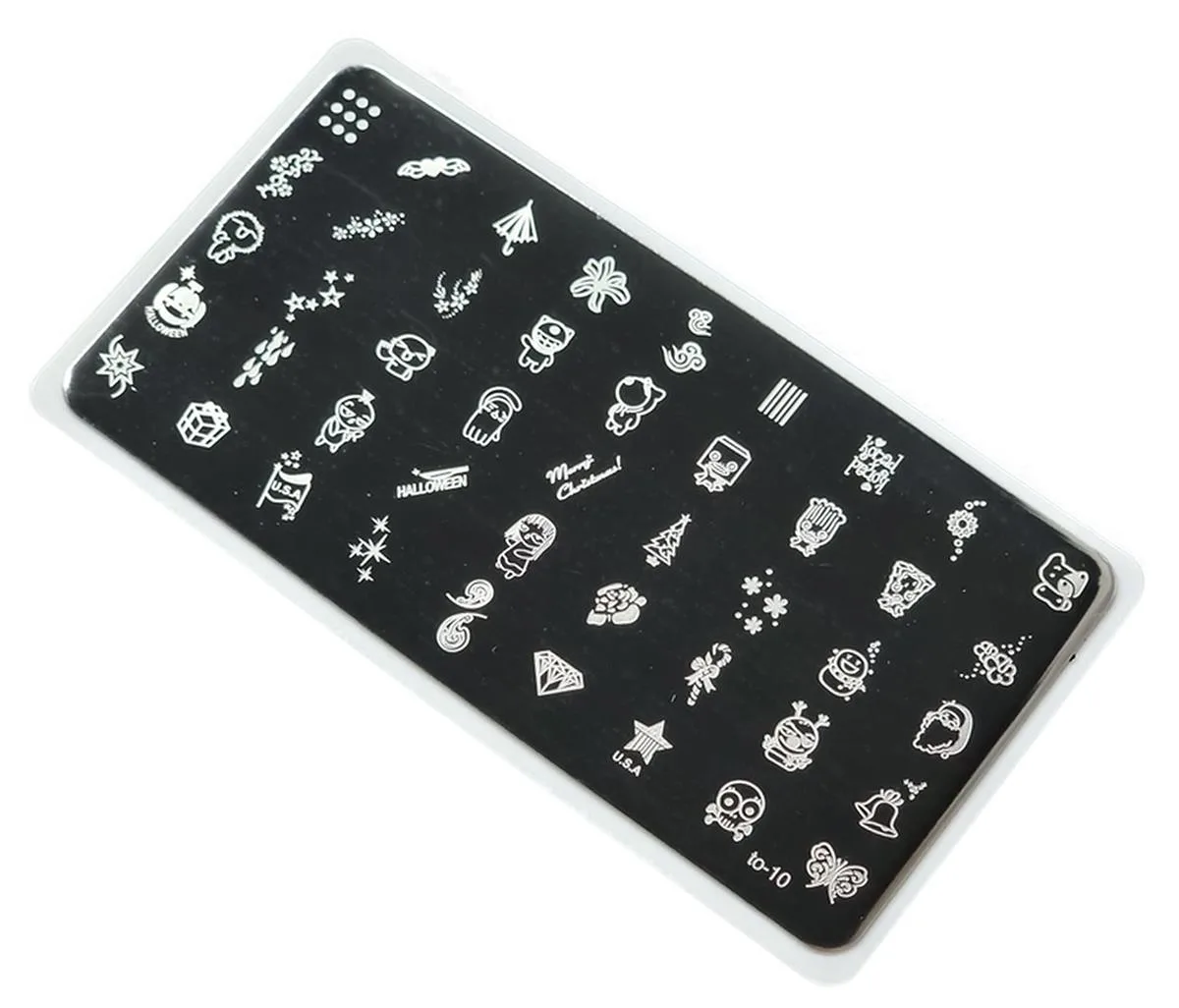 Nail Art Stamping Baskı Plakası