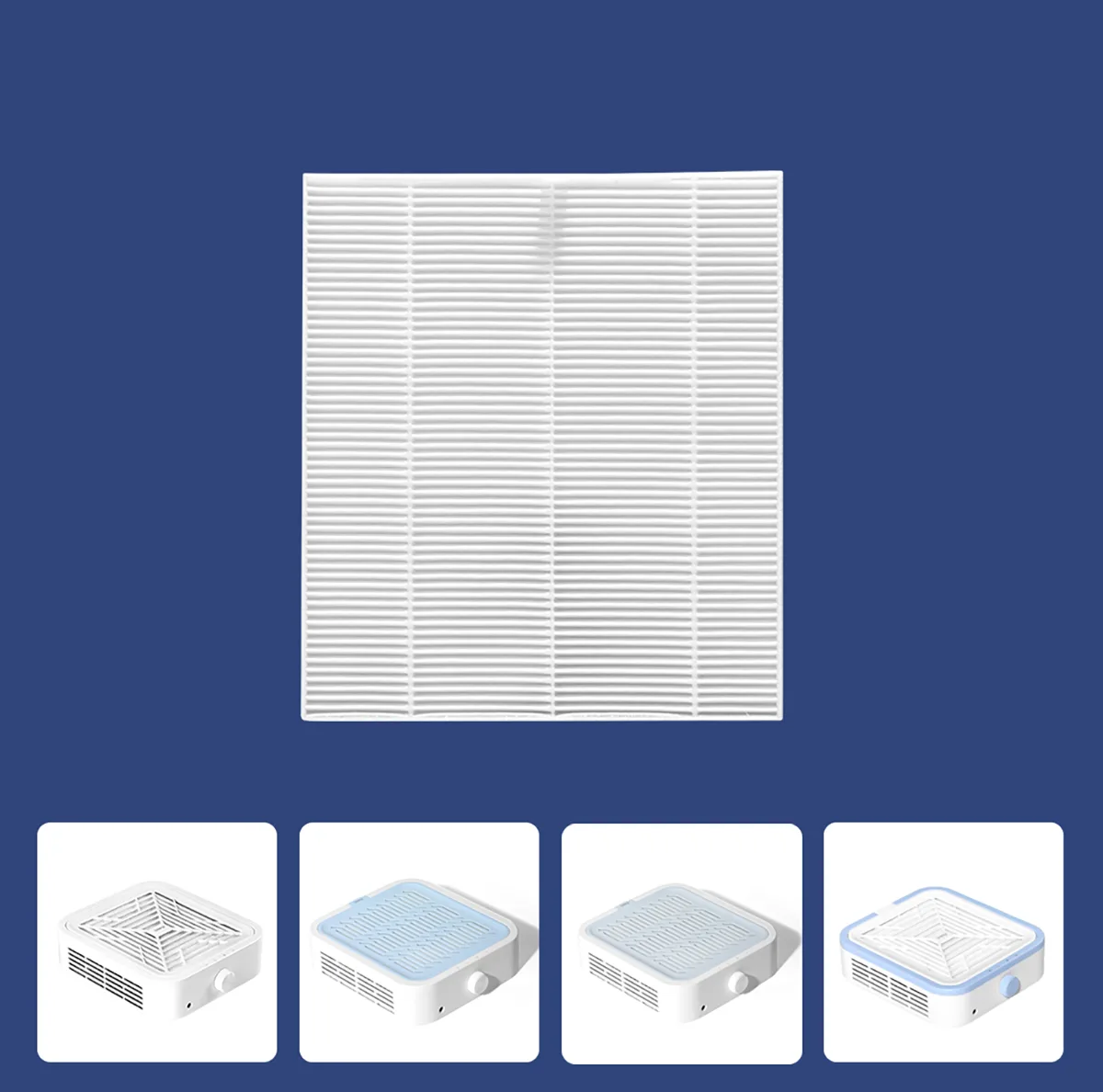 WL-007 WL-008 Yedek Filtre Yatay Manikür Toz Toplayıcı Makine Yedek Filtresi