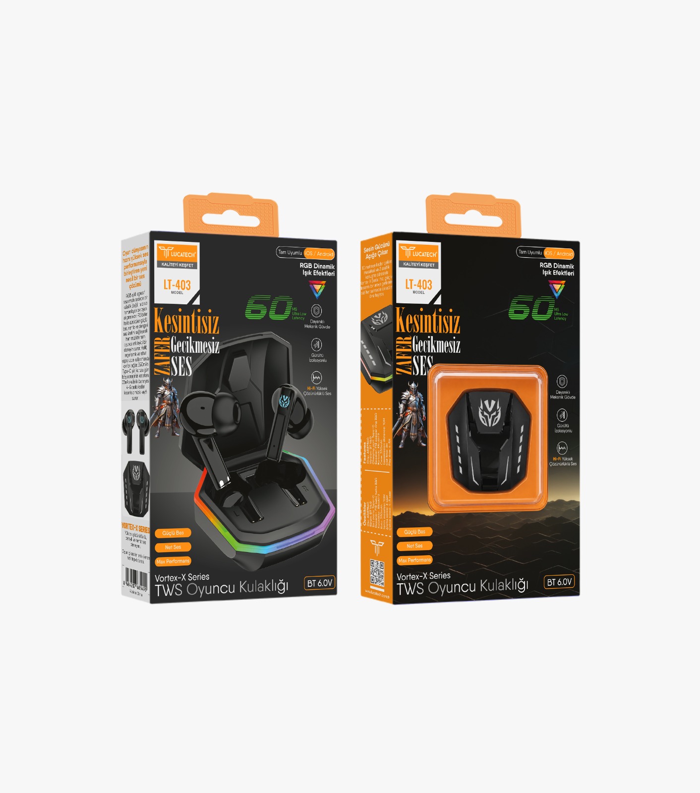 Lucatech LT-403 BT.6.0 Gecikmesiz Ses Oyuncu Kulaklığı