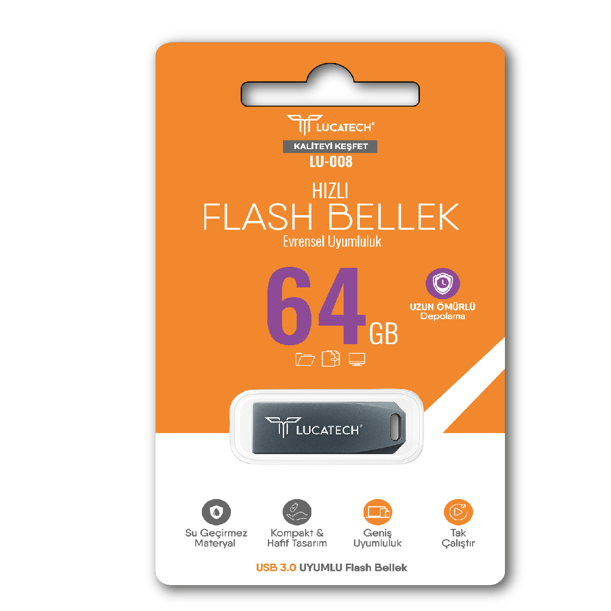 Lucatech LU-008 64GB Hızlı Flash Disk