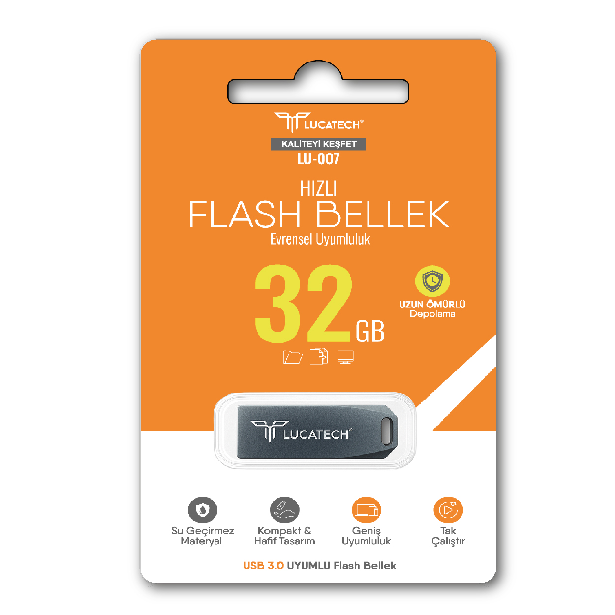 Lucatech LU-007 32GB Hızlı Flash Disk