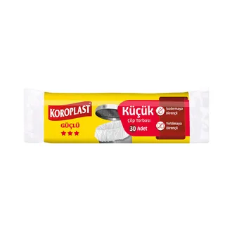 Koroplast Küçük Boy Çöp Torbası 30'lu